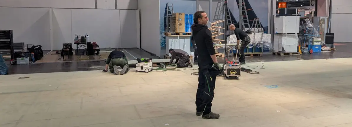 Messebaupersonal Messetandaufbau Messemonteure bundesweite Personalvermittlung