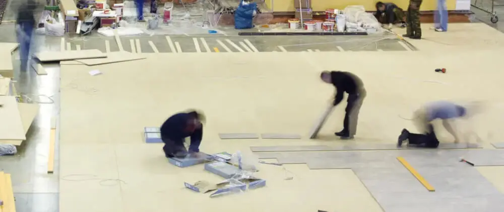 Floor Layer Exhibition Stand Staff Placement Agency Germany